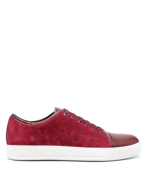 Lanvin DBB1 panelled leather low-top sneakers