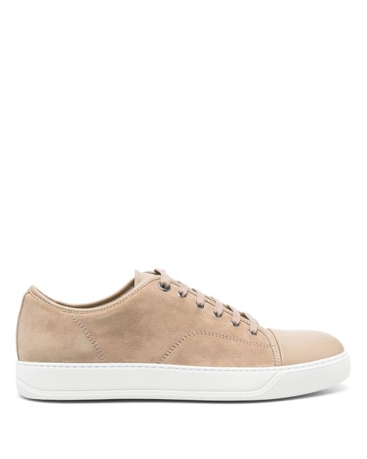 Lanvin DBB1 panelled leather low-top sneakers