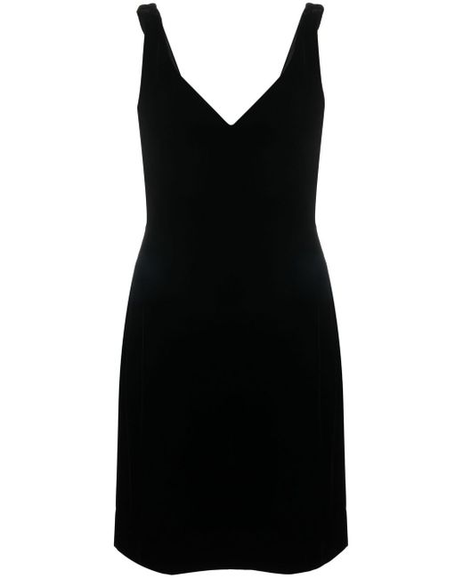 Emporio Armani V-neck sleeveless dress