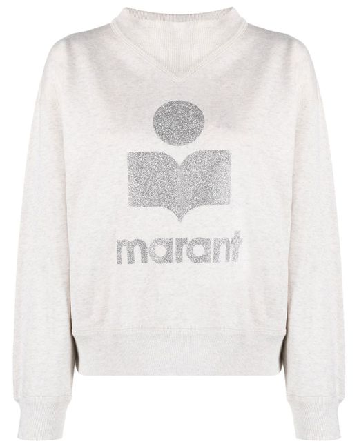 Isabel Marant Etoile logo-print jumper