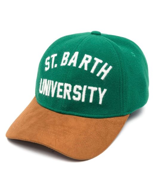 Mc2 Saint Barth two-tone logo embroidery baseball cap