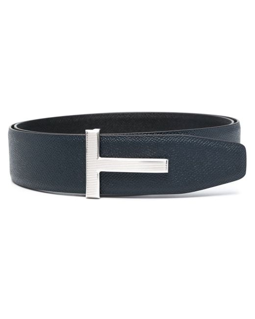 Tom Ford T-buckle reversible leather belt