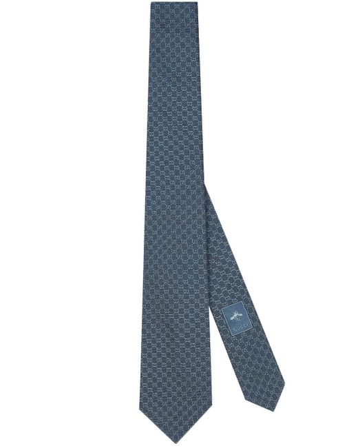 Gucci Interlocking G silk tie