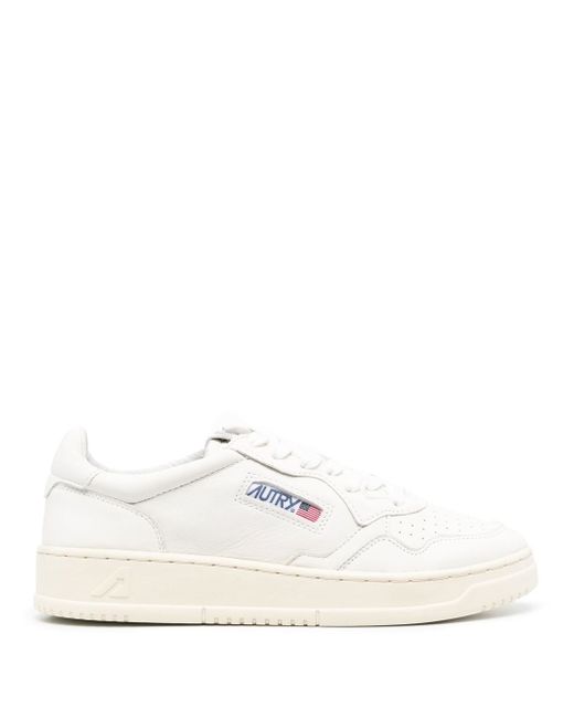 Autry Medalist leather low-top sneakers