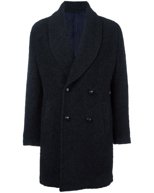 Mp Massimo Piombo double breasted coat 52 Alpaca/Wool/Polyester/Cupro