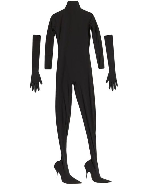 Balenciaga bodycon long-sleeve bodysuit