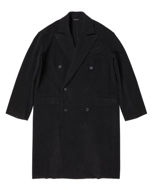 Balenciaga double-breasted cashmere coat