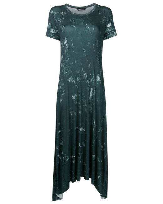 Uma | Raquel Davidowicz asymmetric abstract-print jersey dress
