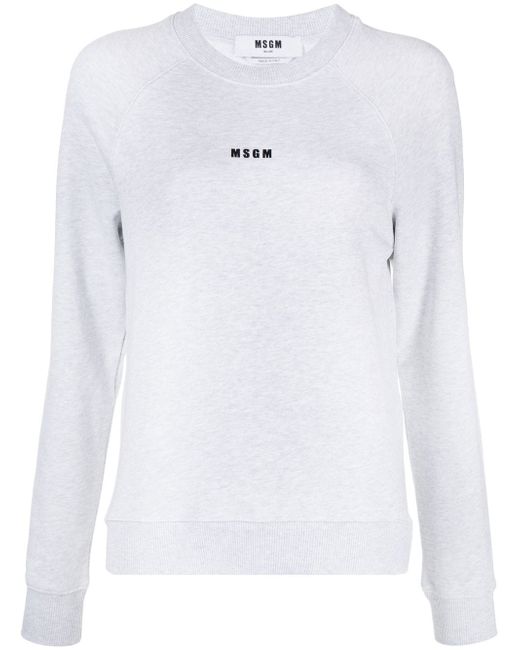 Msgm logo-print sweatshirt