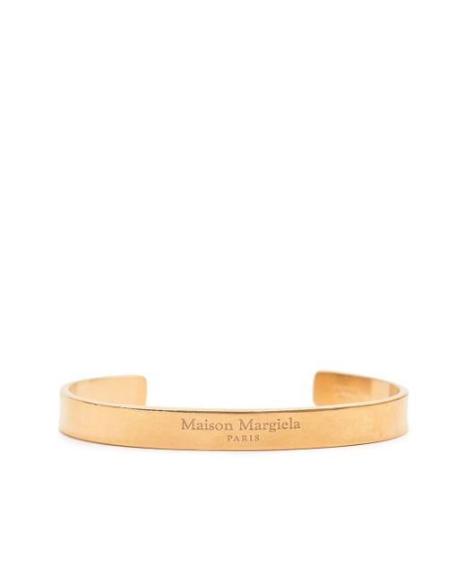 Maison Margiela engraved bangle bracelet