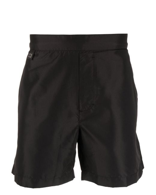 Givenchy logo-plaque swimming trunks