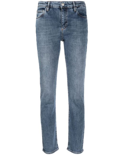 Ag Jeans high-rise straight-leg jeans