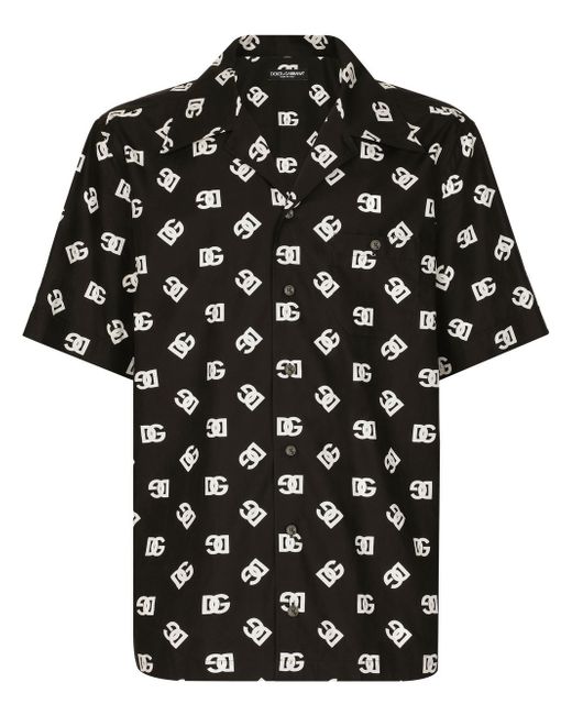 Dolce & Gabbana logo-print short-sleeve shirt