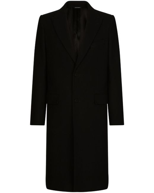 Dolce & Gabbana single-breasted tailored coat