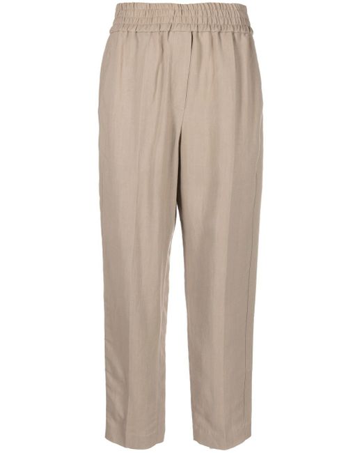 Brunello Cucinelli high-waisted trousers