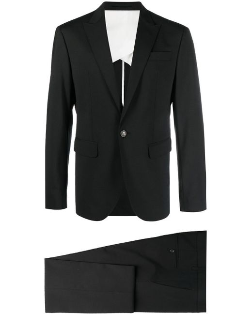 Dsquared2 single-breasted wool-blend suit