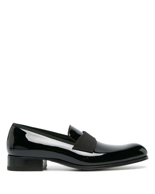 Tom Ford patent-finish leather loafers