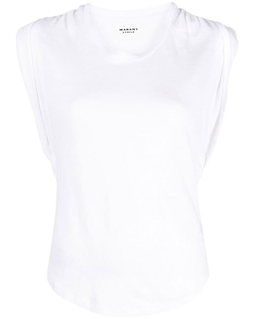 Isabel Marant Etoile round-neck sleeveless T-shirt
