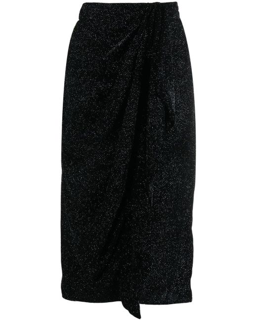 Isabel Marant Etoile crystal-embellished skirt