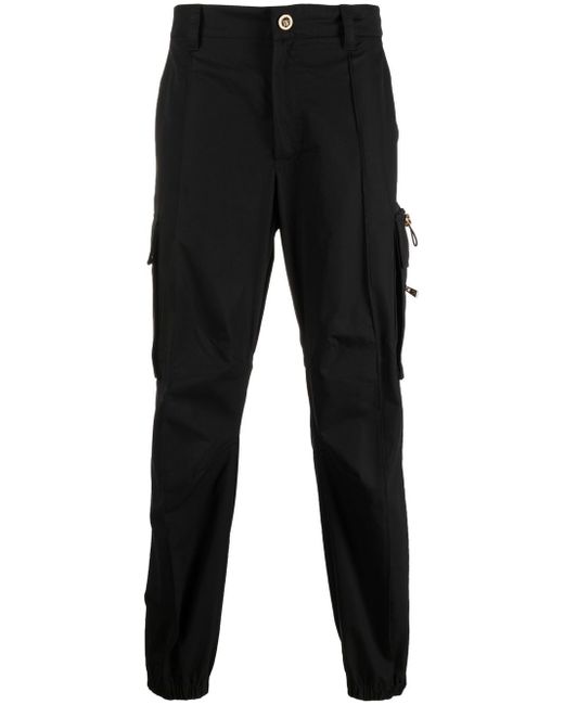 Versace slim-cut cargo trousers