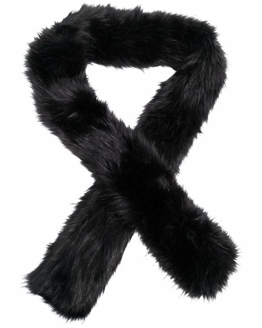 AMI Alexandre Mattiussi long faux-fur scarf