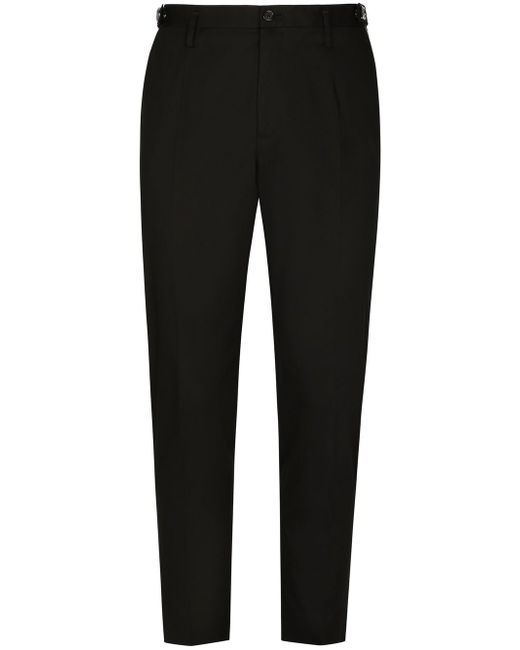Dolce & Gabbana contrasting trim tailored trousers