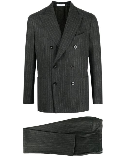 Boglioli pinstriped double-breasted suit
