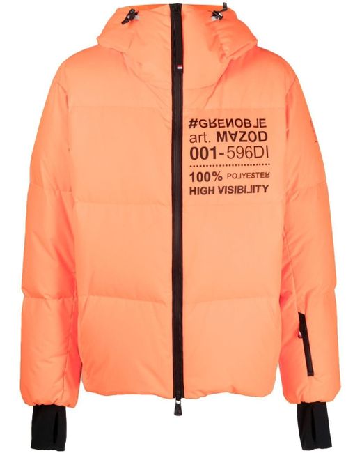 Moncler Grenoble logo-print puffer jacket