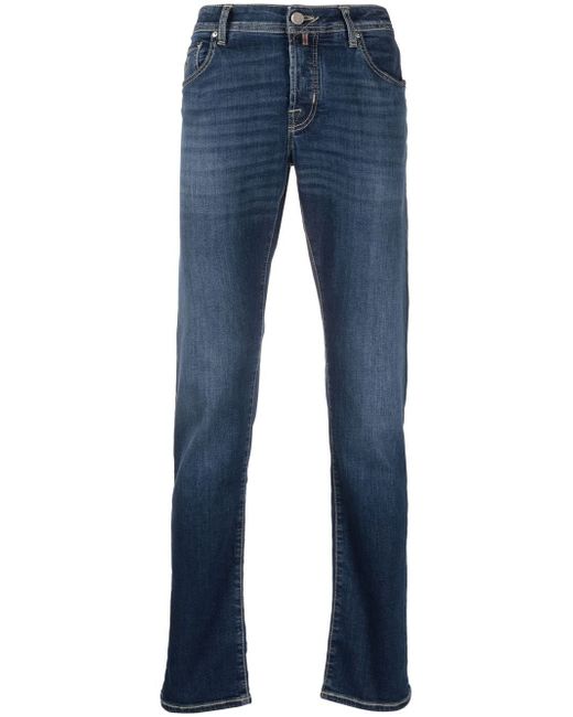 Jacob Cohёn mid-rise straight-leg jeans