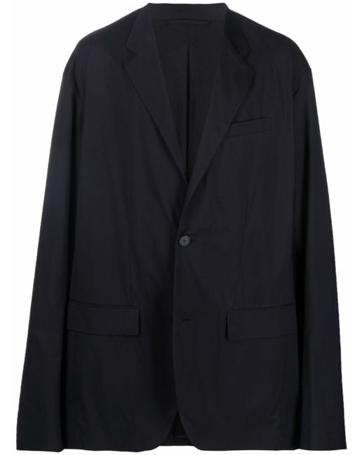 Balenciaga oversized single-breasted blazer