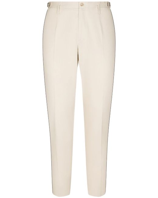 Dolce & Gabbana pressed-crease tailored trousers