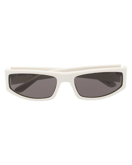 Courrèges slim rectangular sunglasses