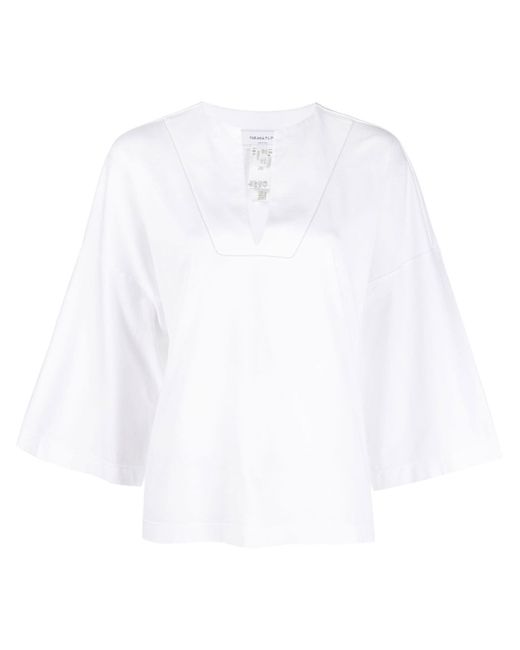 Fabiana Filippi three-quarter length sleeved blouse
