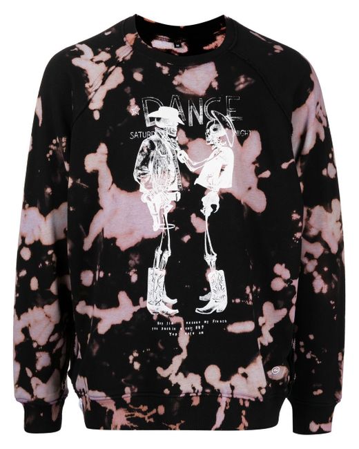 Stain Shade x Hiroshi Fujiwara skeleton-print sweatshirt