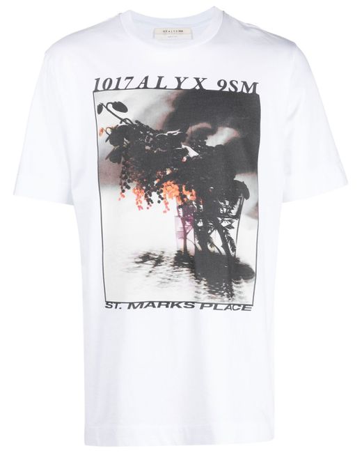 1017 Alyx 9Sm graphic-print short-sleeved T-shirt