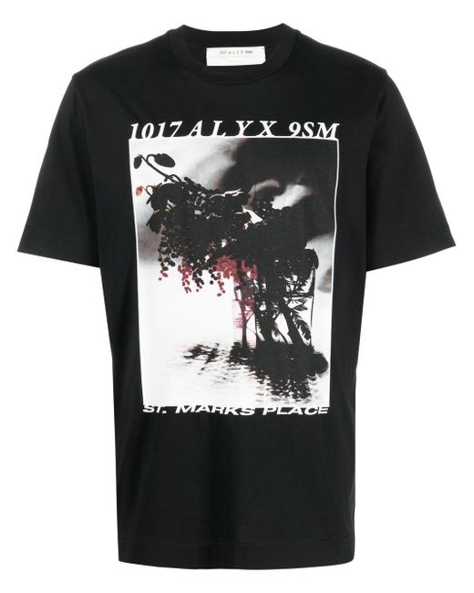 1017 Alyx 9Sm graphic-print short-sleeved T-shirt