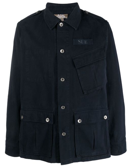 A.P.C. Sideways cotton jacket