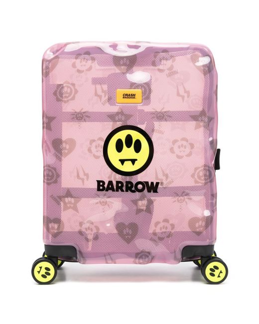 Barrow logo-print transparent cabin bag