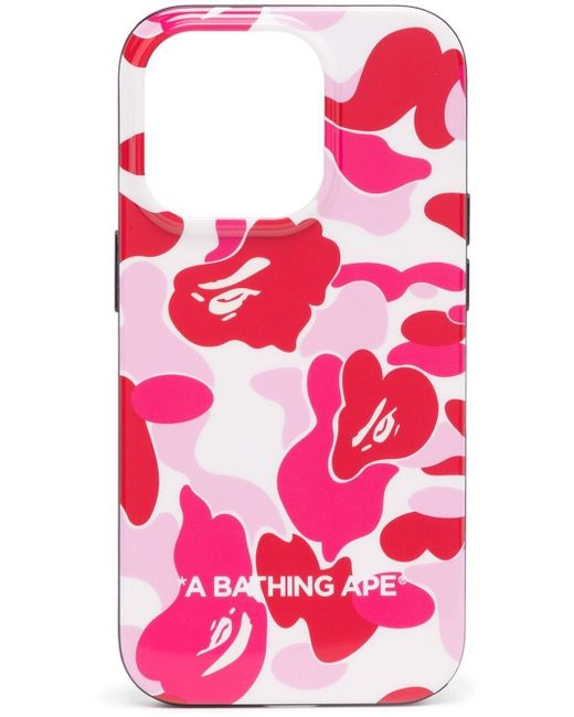 A Bathing Ape abstract-print Iphone 14 Pro case