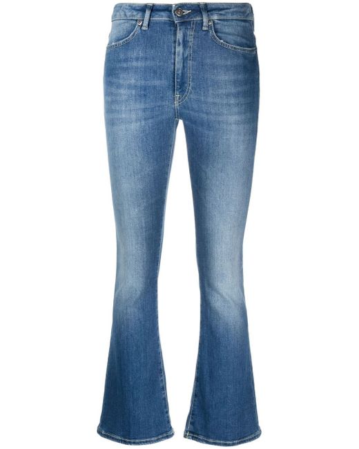 Dondup high-waisted bootcut jeans