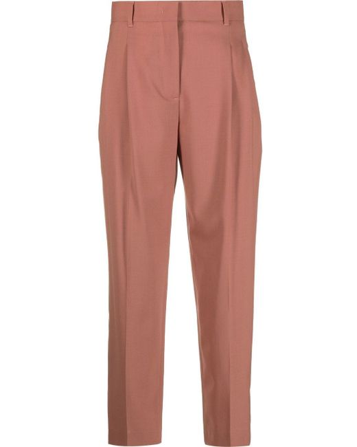 PS Paul Smith straight-leg cropped trousers