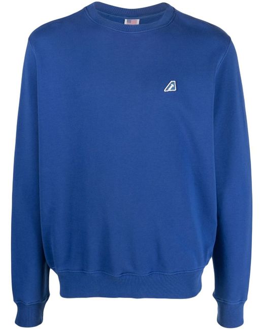Autry Tennis logo-patch cotton sweatshirt