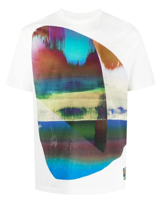 Paul Smith graphic-print short-sleeved T-shirt