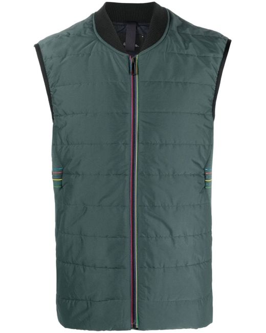 PS Paul Smith quilted zip-up gilet