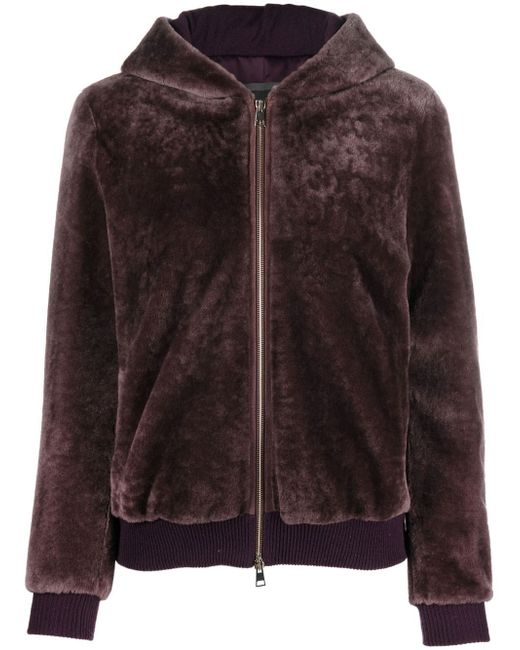 Suprema faux-fur hooded jacket