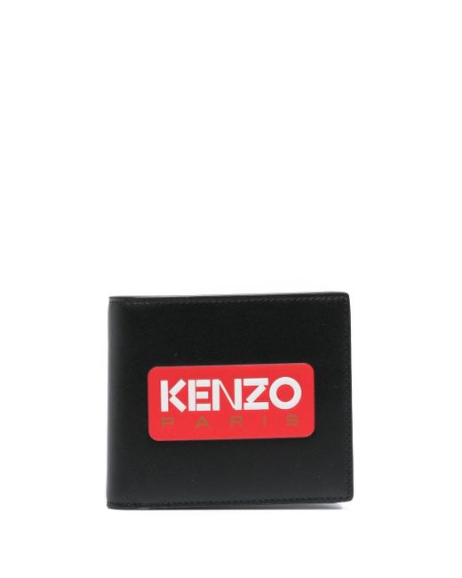 Kenzo logo-print bi-fold wallet
