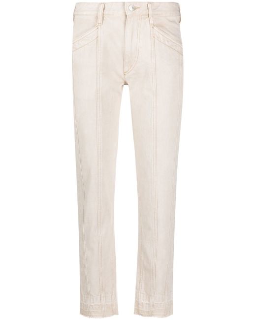 Isabel Marant Etoile low-rise slim-cut jeans