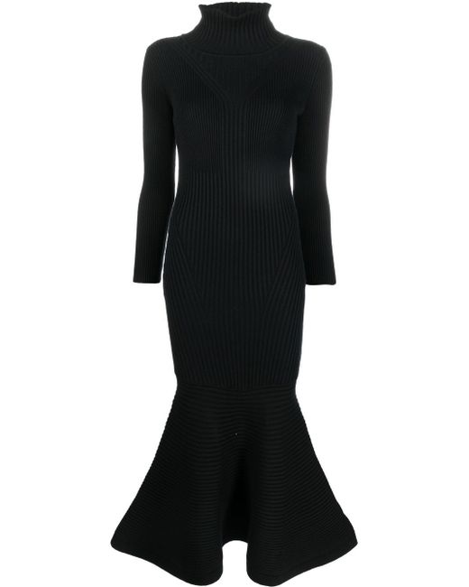 Each X Other roll-neck knitted mermaid dress