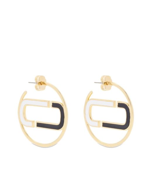 Marc Jacobs large hoop earrings