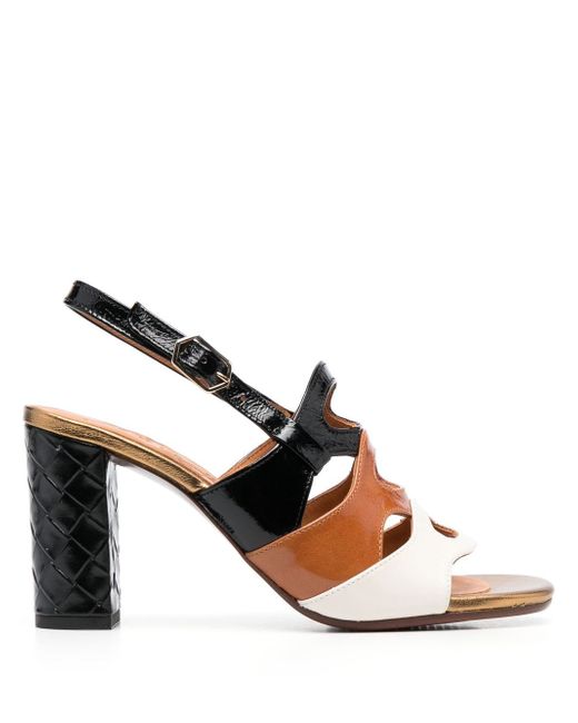 Chie Mihara cut-out 90mm leather sandals